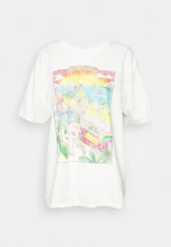 Wrangler Oversized Tee - Camiseta Estampada - Worn In White -Wrangler 7d4fa3bfbb484a8db6dc0e2c91947c74