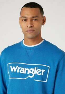 Wrangler Frame Crew - Sudadera - Deep Water -Wrangler 7da4fa4c7e274bd39afef157b7190189