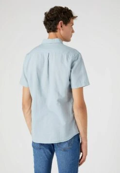 Wrangler Camisa - Blue Fog -Wrangler 7ec66cc2586a4e64939f8d96ff57471c