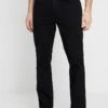 Wrangler Texas Stretch - Vaqueros Rectos - Black Overdye