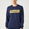 Wrangler Seasonal Crew - Sudadera - Navy -Wrangler 80348139fe6b4923be4f4cf13ed4e3ae