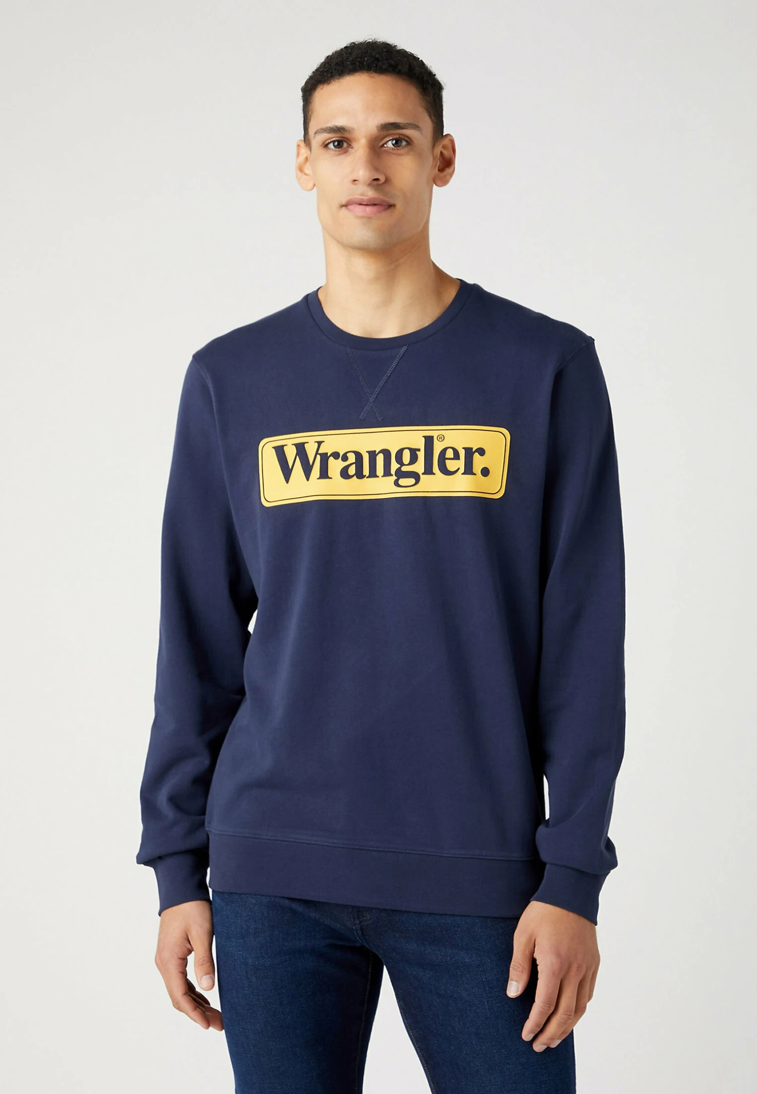 Wrangler Seasonal Crew - Sudadera - Navy 3 Wrangler Seasonal Crew - Sudadera - Navy