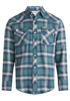 Wrangler Camisa - Jasper Green 13 Wrangler Camisa - Jasper Green -Wrangler 80f68a2abc1e410199f29458d55aa4ba