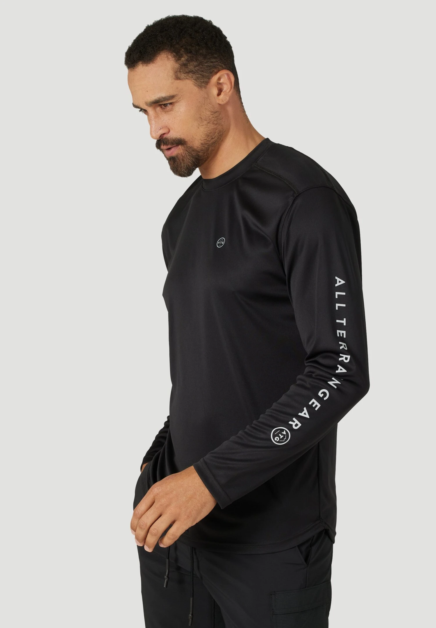 Wrangler All Terrain Gear Ls Sun Tee - Camiseta De Manga Larga - Black 3 Wrangler All Terrain Gear Ls Sun Tee - Camiseta De Manga Larga - Black