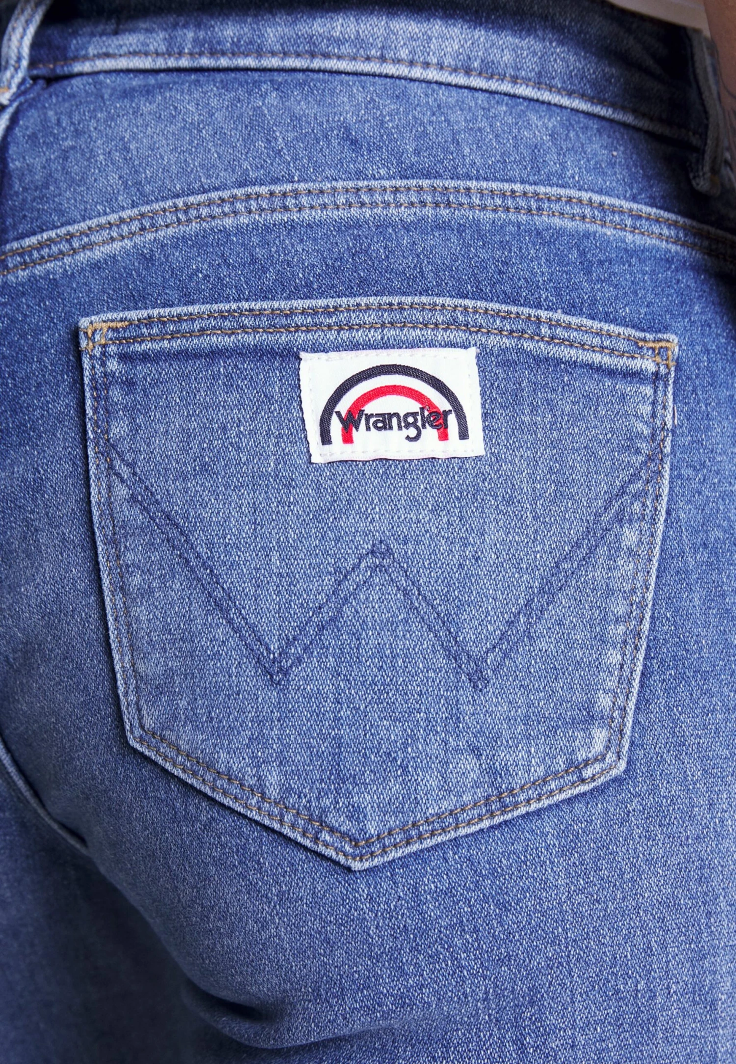 Wrangler Vaqueros A Campana - Blue Denim 6 Wrangler Vaqueros A Campana - Blue Denim - Imagen 4