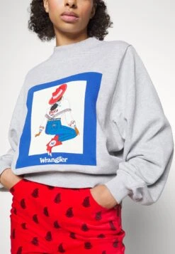 Wrangler Sudadera - Light Grey -Wrangler 81a1fc03e11c4c139261f7559ec79fea