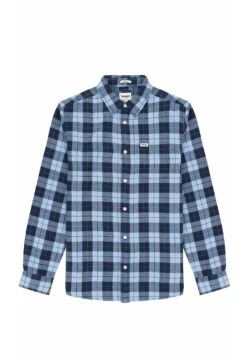 Wrangler 1 Pocket - Camisa - Cerulean Blue 11 Wrangler 1 Pocket - Camisa - Cerulean Blue -Wrangler 82639bc279a544c192eade30779ca452