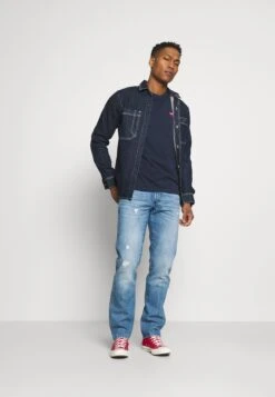 Wrangler Sign Off Tee - Camiseta Básica - Navy 9 Wrangler Sign Off Tee - Camiseta Básica - Navy -Wrangler 840be91a8c43433697aa67b86f7b1080