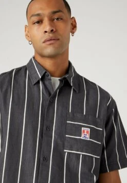 Wrangler Casey 1Pkt - Camisa - Phantom -Wrangler 842560ede58749e5bfe85986e1b18968