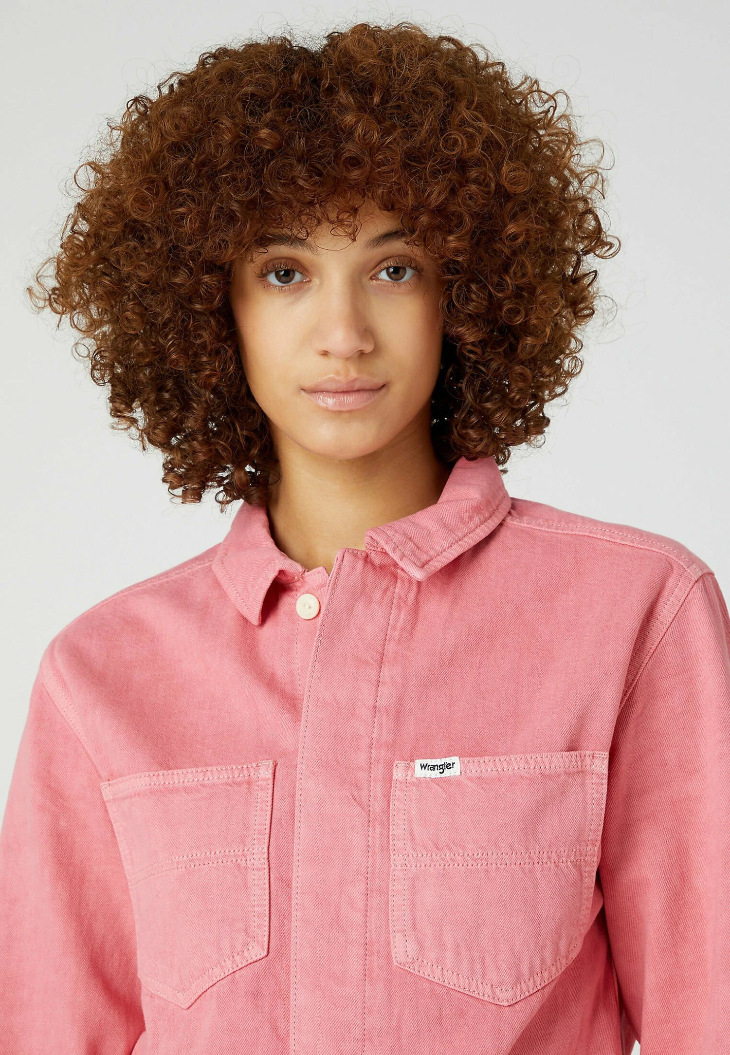 Wrangler Cj Kick Flare Coverall - Mono - Desert Rose 6 Wrangler Cj Kick Flare Coverall - Mono - Desert Rose - Imagen 4