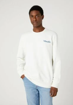 Wrangler Graphic Crew - Sudadera - Worn White