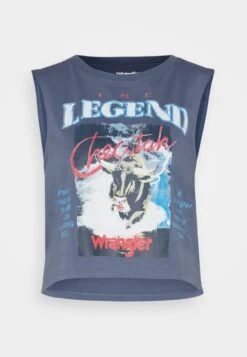 Wrangler Sleeveless- Top - Vintage Indigo -Wrangler 87e5247d95fe47bcb27c8243fced0b02