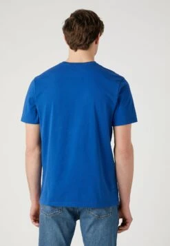 Wrangler Pocket Tee - Camiseta Estampada - True Blue -Wrangler 88cfc3991234467fbbd4b264cab8da1a