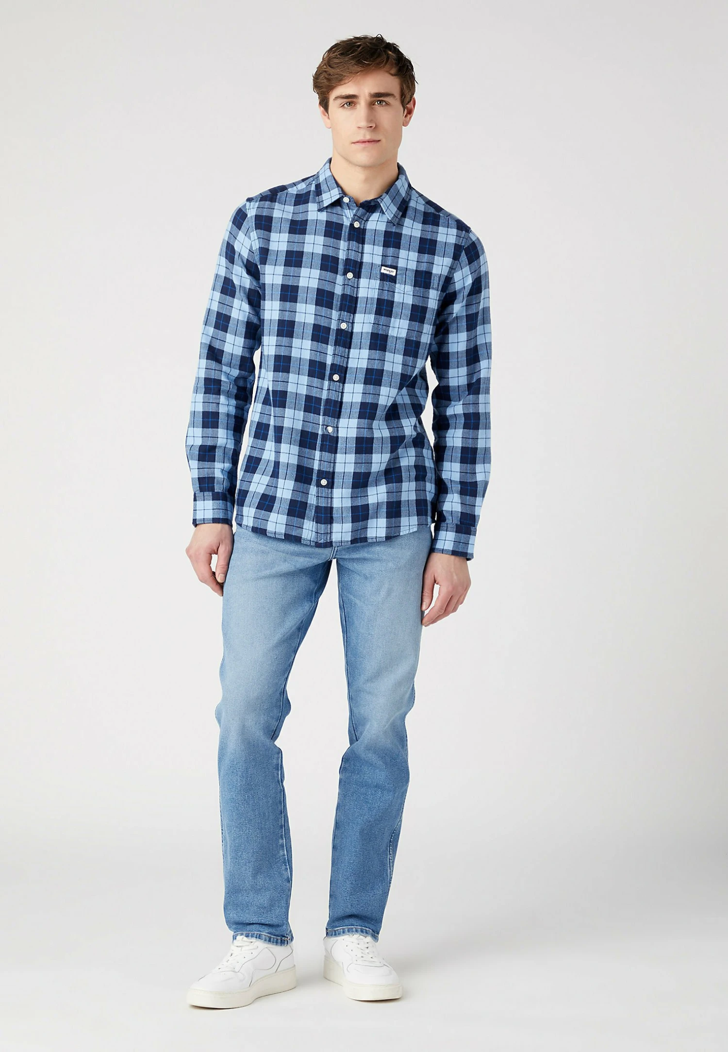 Wrangler 1 Pocket - Camisa - Cerulean Blue 4 Wrangler 1 Pocket - Camisa - Cerulean Blue - Imagen 2