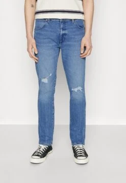 Wrangler Larston - Vaqueros Slim Fit - Blue Denim