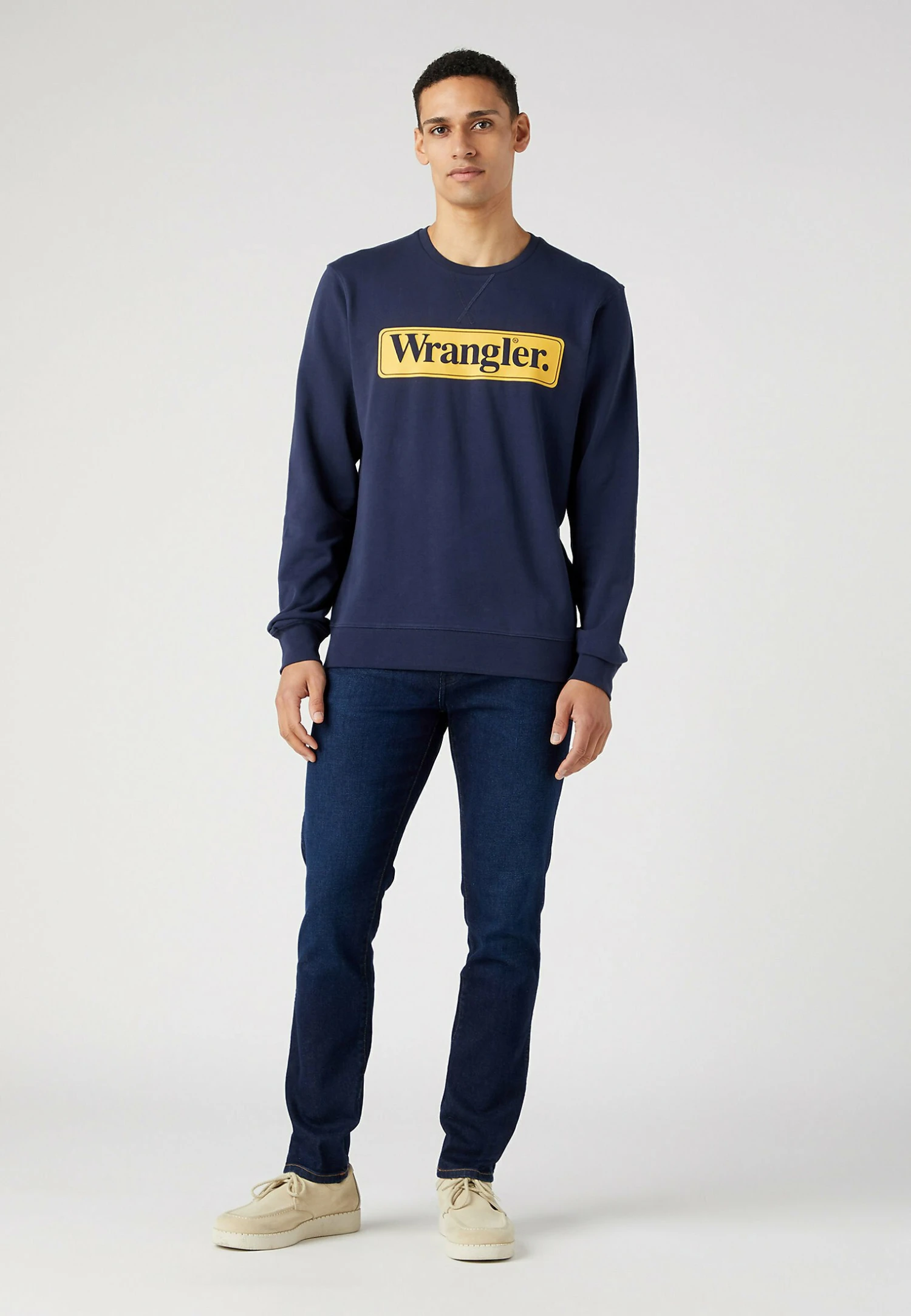 Wrangler Seasonal Crew - Sudadera - Navy 4 Wrangler Seasonal Crew - Sudadera - Navy - Imagen 2