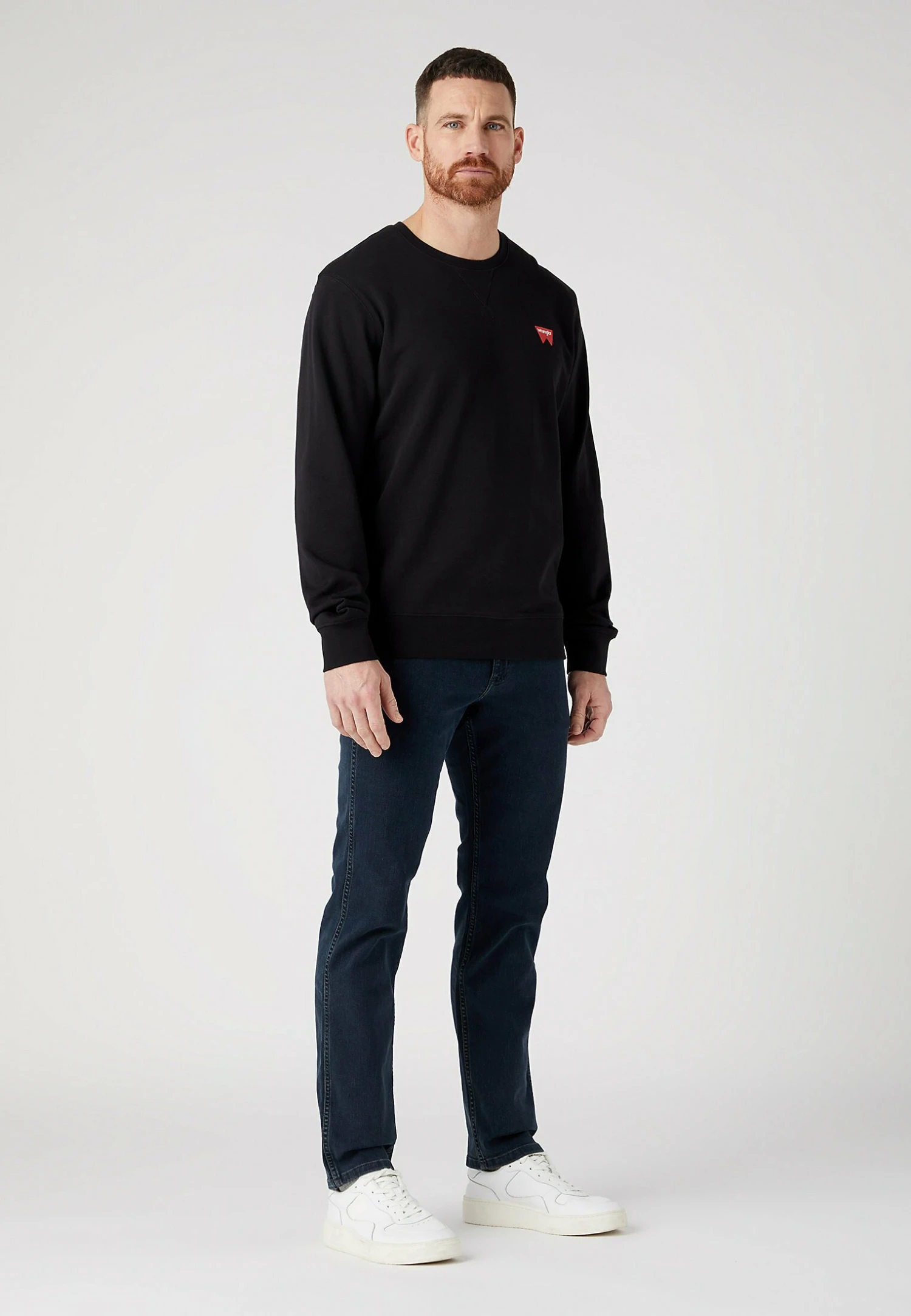 Wrangler Sign Off Crew - Sudadera - Real Black 4 Wrangler Sign Off Crew - Sudadera - Real Black - Imagen 2