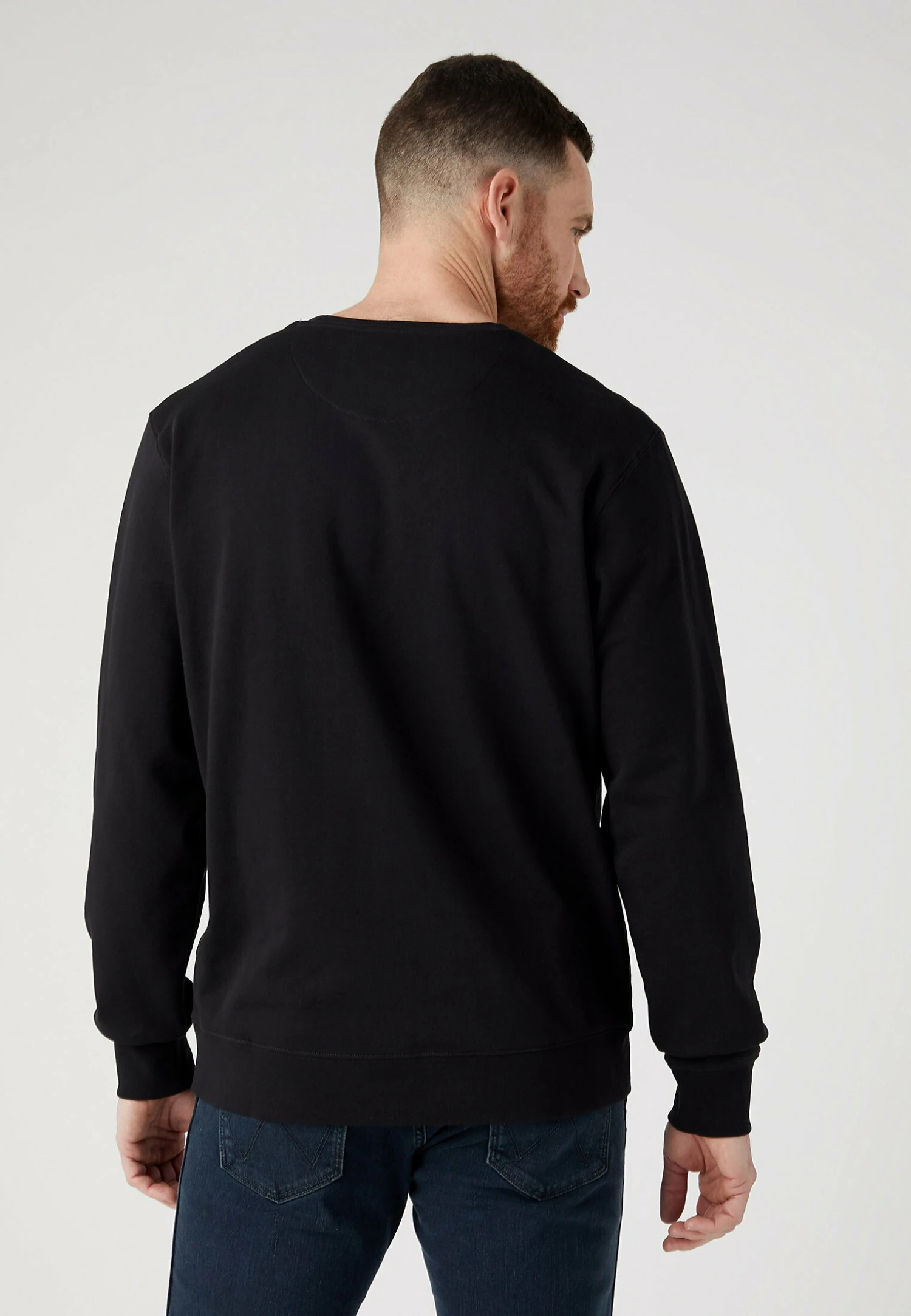 Wrangler Sign Off Crew - Sudadera - Real Black 5 Wrangler Sign Off Crew - Sudadera - Real Black - Imagen 3