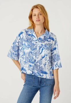 Wrangler Camisa - Nautical Blue