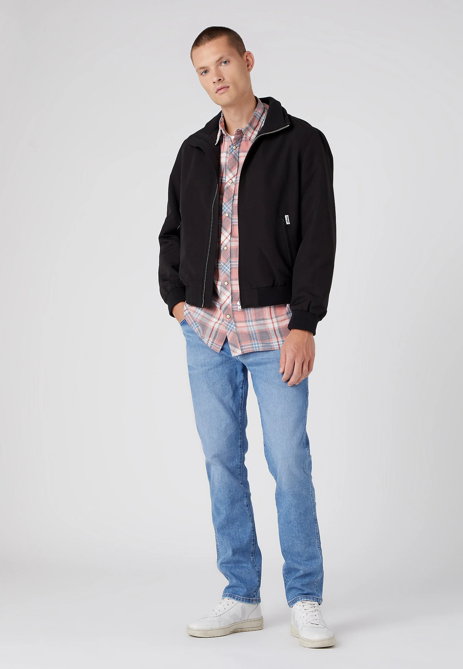 Wrangler Harrington - Chaqueta De Entretiempo - Black 4 Wrangler Harrington - Chaqueta De Entretiempo - Black - Imagen 2