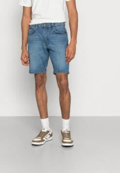 Wrangler Texas - Shorts Vaqueros - Light Wash