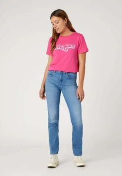 Wrangler Vaqueros Slim Fit - Blau -Wrangler 8fd40d97d7114d359a5496dbdf9d7a6a