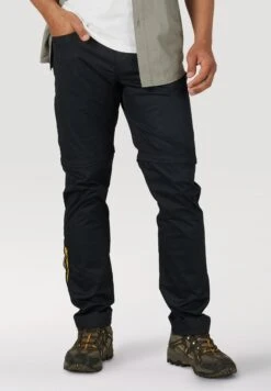 Wrangler All Terrain Gear Packable Zipoff Cargo - Pantalones - Black