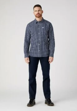 Wrangler Pocket - Camisa - True Navy -Wrangler 906b0b9ea3b14cb29e2aedccbacf44f5