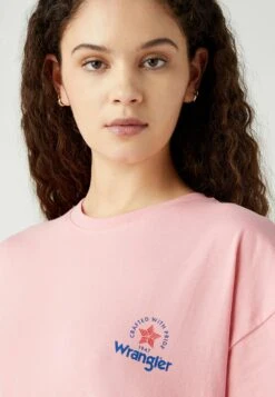 Wrangler Girlfriend - Camiseta Estampada - Sick Pink -Wrangler 91025fb0855f46f89a12361a87f1488e