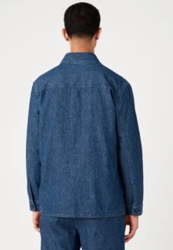 Wrangler Chore Jacket - Camisa - Hemp Denim -Wrangler 918053fd9dff44d3b6296ad561588eeb