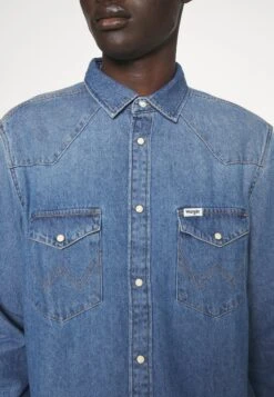 Wrangler Western- Camisa - Icon Mid Stone -Wrangler 9490c1250bfa48b38ac832f20ed9bbf7