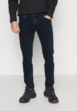 Wrangler Larston - Vaqueros Slim Fit - Dark Blue Denim