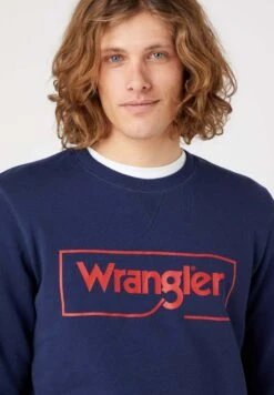 Wrangler Frame Logo Crew - Sudadera - Navy 10 Wrangler Frame Logo Crew - Sudadera - Navy -Wrangler 9883299d349343f29c41a52148c8d886