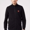 Wrangler Neck Zip - Sudadera Con Cremallera - Schwarz -Wrangler 995bfab663a9422f846cc52dea40a81a