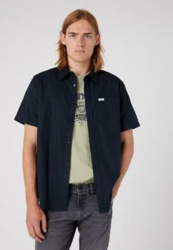 Wrangler Camisa - Blue