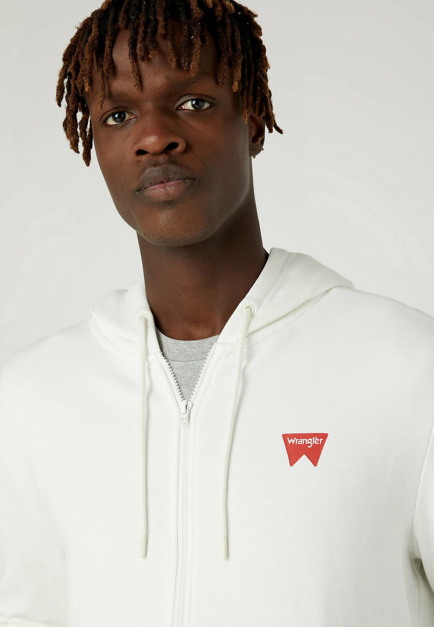 Wrangler Sign Off- Sudadera Con Cremallera - Worn White 6 Wrangler Sign Off- Sudadera Con Cremallera - Worn White - Imagen 4