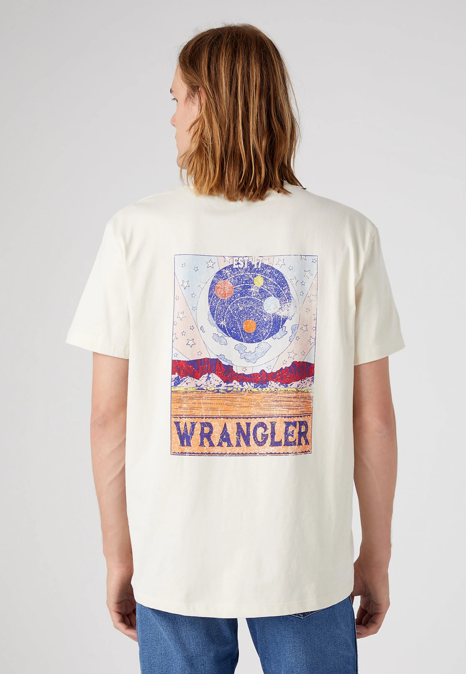 Wrangler Graphic- Camiseta Estampada - Turtledove 3 Wrangler Graphic- Camiseta Estampada - Turtledove