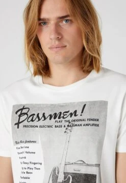 Wrangler Bassmen - Camiseta Estampada - Worn In White 10 Wrangler Bassmen - Camiseta Estampada - Worn In White -Wrangler 9d69eee7f0e34d93b0fcab526daca6d8