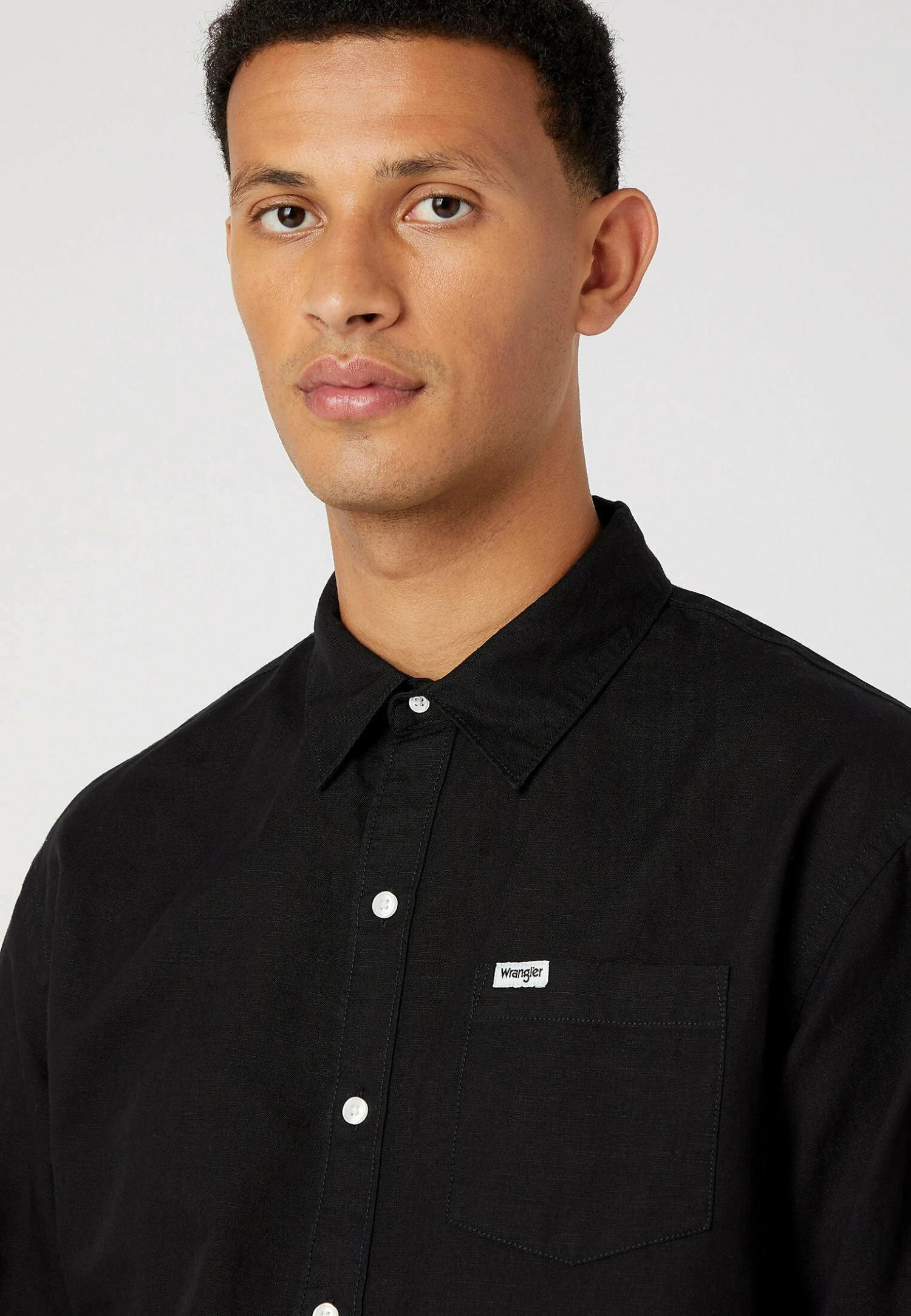 Wrangler Pkt- Camisa - Black 6 Wrangler Pkt- Camisa - Black - Imagen 4