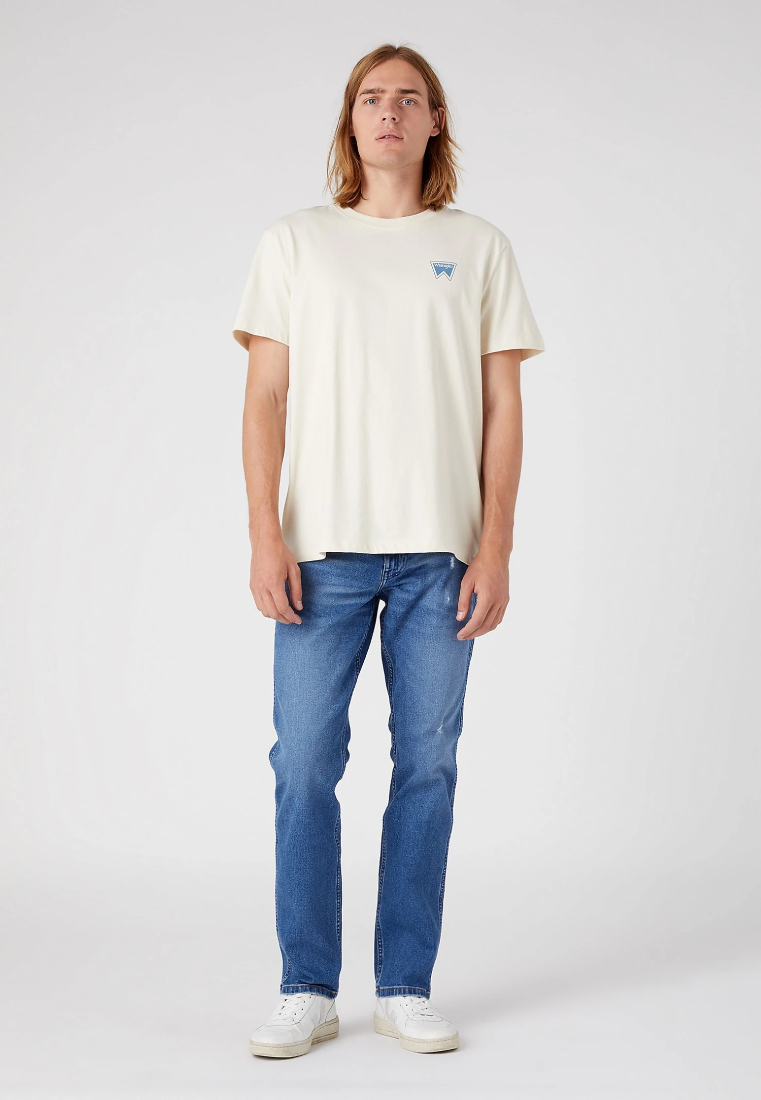 Wrangler Graphic- Camiseta Estampada - Turtledove 4 Wrangler Graphic- Camiseta Estampada - Turtledove - Imagen 2