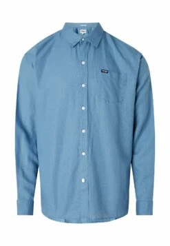 Wrangler Pkt- Camisa - Captains Blue -Wrangler 9fbfa3c61ccd43efb1bc165ae1c5e4b8