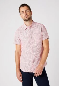 Wrangler Ss 1 Pkt Shirt - Camisa - Flame Red