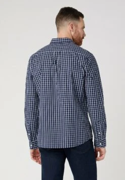Wrangler Pocket - Camisa - True Navy -Wrangler a24ceda3cb68445e8bd223651895e4c1