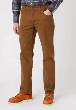 Wrangler Texas - Pantalones - Saddle Brown