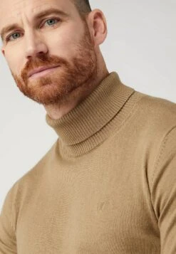 Wrangler Roll Neck- Jersey De Punto - Lead Grey -Wrangler a640b1dd48054b4da63e4b213225f86f