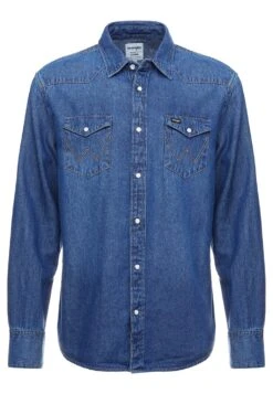 Wrangler 27Mw - Camisa - Blue Denim 12 Wrangler 27Mw - Camisa - Blue Denim -Wrangler a6dd7ffa2502474a9d6bc78d3d9944ee