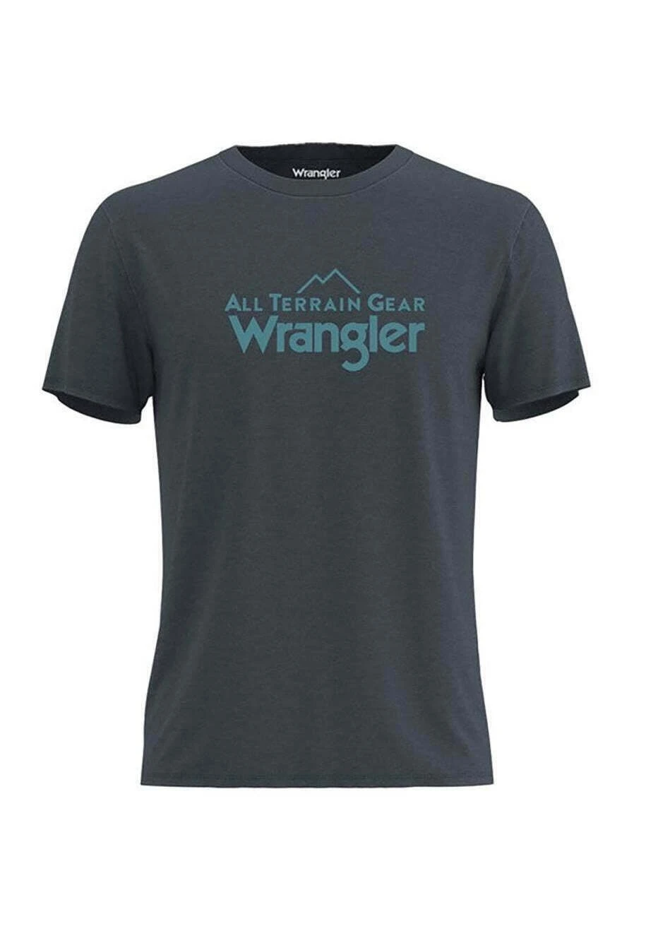 Wrangler Logo - Camiseta Estampada - Blau 3 Wrangler Logo - Camiseta Estampada - Blau