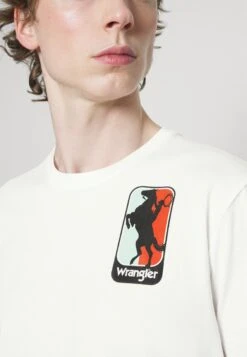 Wrangler Graphic Tee - Camiseta Estampada - White -Wrangler abe96a21fb974bfa82028518aa5afb56