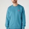 Wrangler Sign Off Crew - Sudadera - Storm Blue