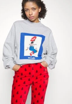 Wrangler Sudadera - Light Grey -Wrangler af987668dda64b4eb9919c53cabcab57